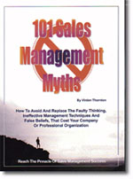 101 Sales Management Myths
