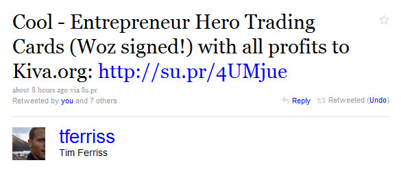 Tim Ferriss Twitter